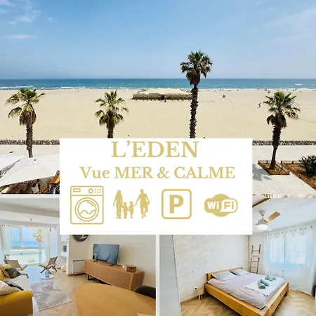 Apartamento Eden Face à La - Traversant - Wifi - Parking - 2 Et 2 Sdb - Sudséjourconciergerie Canet-en-Roussillon